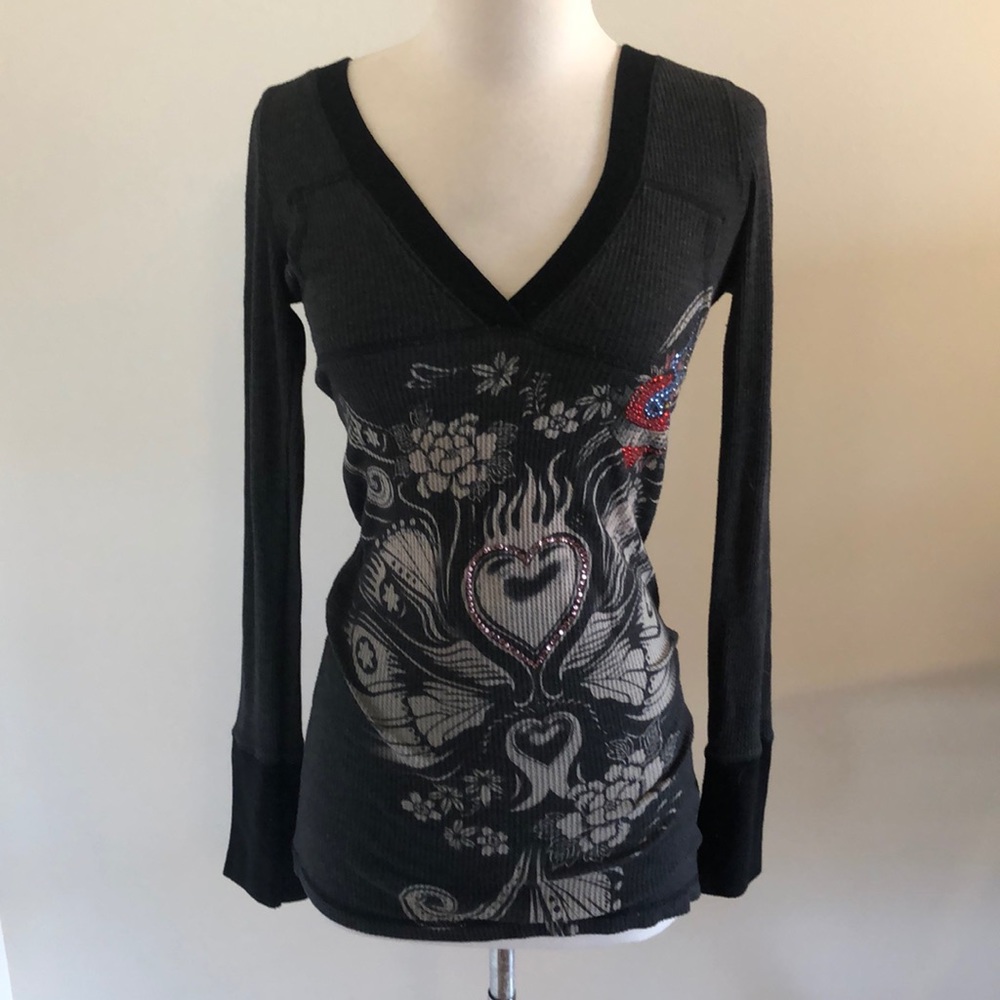 LOVE & HEART | Long Sleeve Top